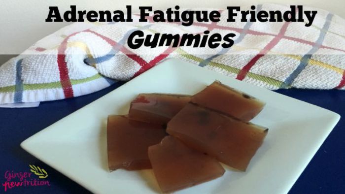 Adrenal Fatigue Friendly Gummies