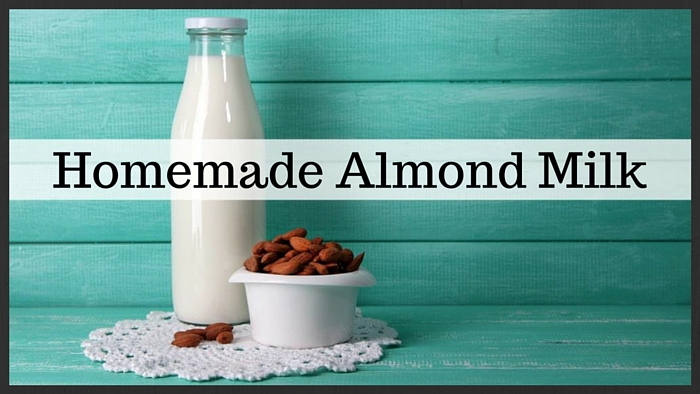 Homemade Almond Milk