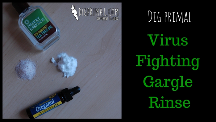 Virus Fighting Gargle Rinse